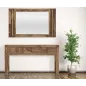 LUSTRO ELEGANT SHEESHAM 120X3X73 cm (WYMIAR WEWNĘTRZNY 57X84 cm)